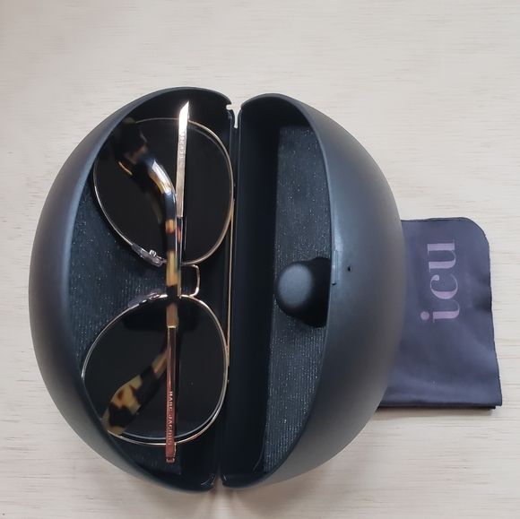 Marc Jacobs 328 /F/S 0SCL Yellow Havana Gray Ivory Aviator Style Sunglasses - Picture 11 of 12